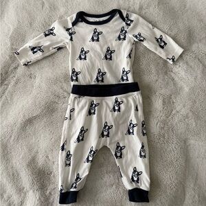 Monica + Andy French Bull Dog Matching Set